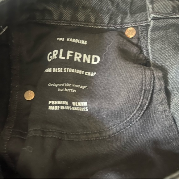 GRLFRND The Karolina High Rise Straight Crop 24 - Picture 14 of 16